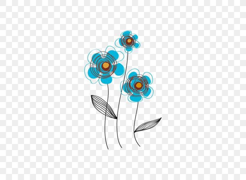 Watercolor: Flowers Floral Design Blue Drawing, PNG, 600x600px, Flower, Aqua, Art, Automotive Wheel System, Blue Download Free