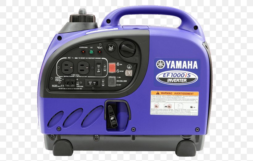 Yamaha Motor Company Yamaha EF1000iS 1000 Watt Inverter Generator Yamaha Corporation Rick's Marine Ontario, PNG, 606x523px, Watercolor, Cartoon, Flower, Frame, Heart Download Free