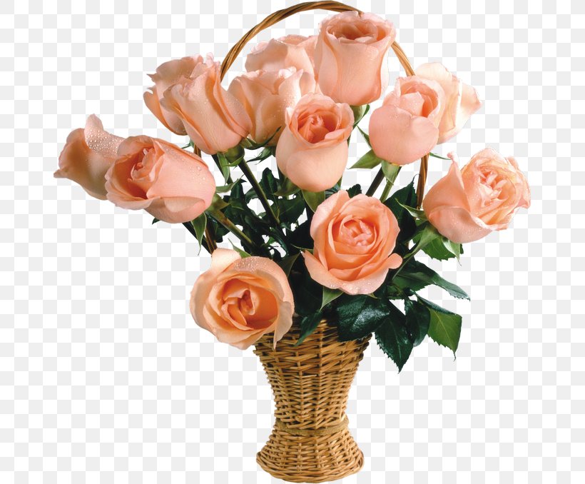 Flower Clip Art Rose Transparency, PNG, 670x678px, Flower, Artificial Flower, Basket, Cut Flowers, Floral Design Download Free