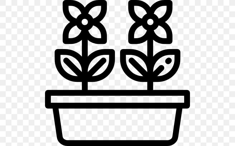 Flower Garden Botany Botanical Garden Clip Art, PNG, 512x512px, Flower Garden, Black And White, Botanical Garden, Botany, Ecology Download Free