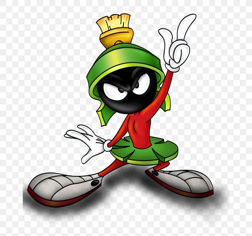 Marvin The Martian In The Third Dimension Bugs Bunny Miss Martian Looney Tunes, PNG, 672x768px, Marvin The Martian, Amphibian, Art, Bugs Bunny, Cartoon Download Free