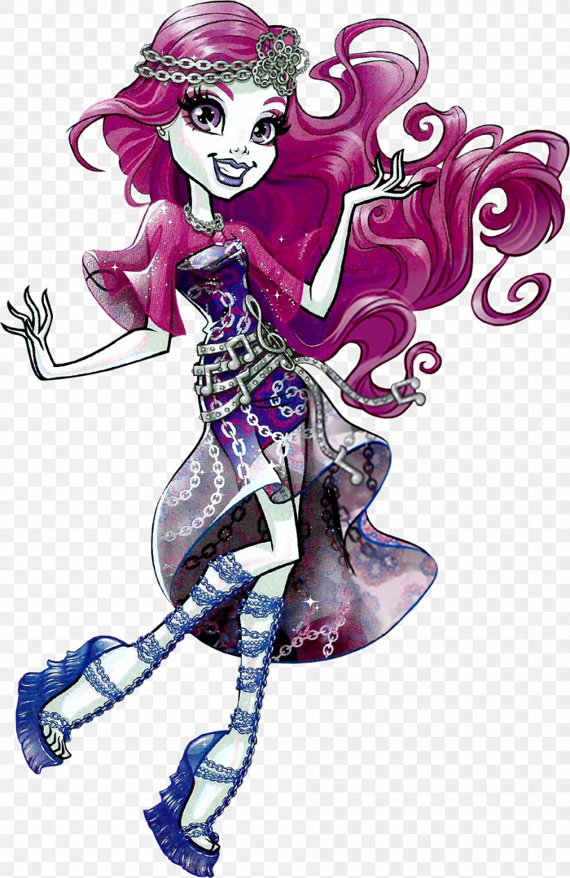 Monster High Ghoul Doll Frankie Stein, PNG, 950x1464px, Watercolor, Cartoon, Flower, Frame, Heart Download Free