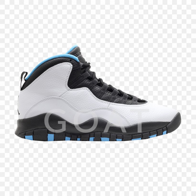 Air Jordan 10 Mens Retro 'Powder Blue Air Jordan 10 Retro Men's Shoe, PNG, 1100x1100px, Air Jordan, Aqua, Athletic Shoe, Basketball Shoe, Black Download Free