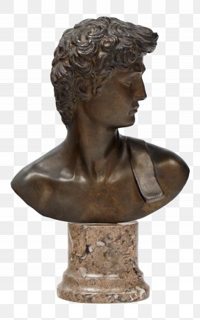Marble Metal - David Sculpture PNG