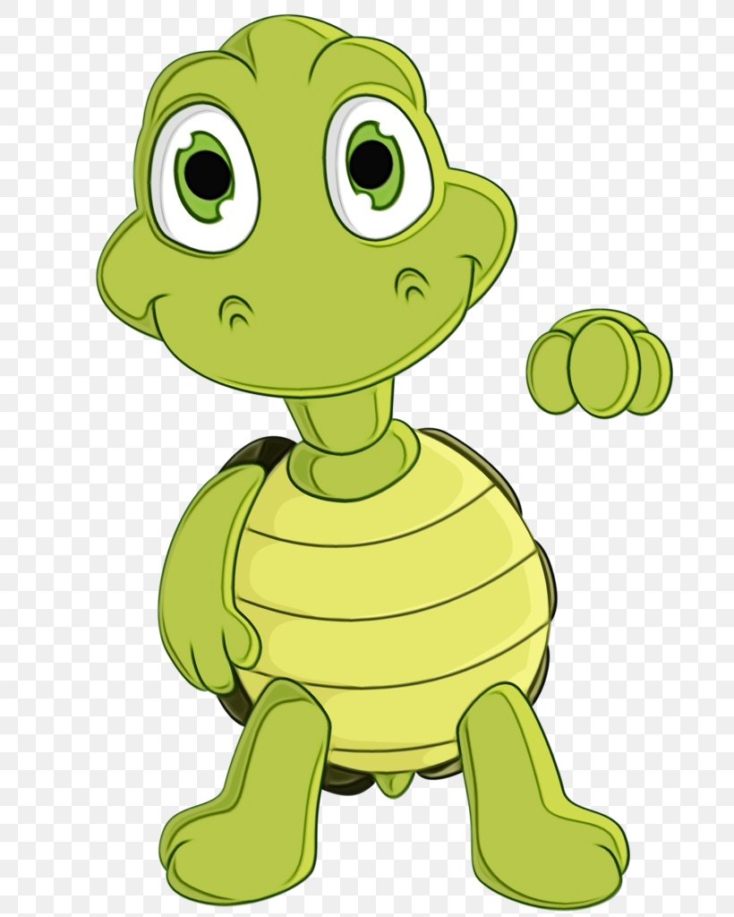 Green Tortoise Cartoon Turtle Reptile, PNG, 708x1024px, Watercolor,  Cartoon, Fictional Character, Green, Paint Download Free