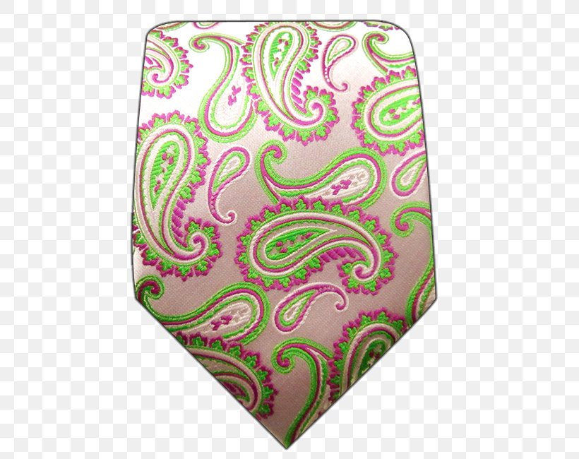 Paisley Green Silk Necktie Pink, PNG, 650x650px, Paisley, Art, Green, Magenta, Motif Download Free