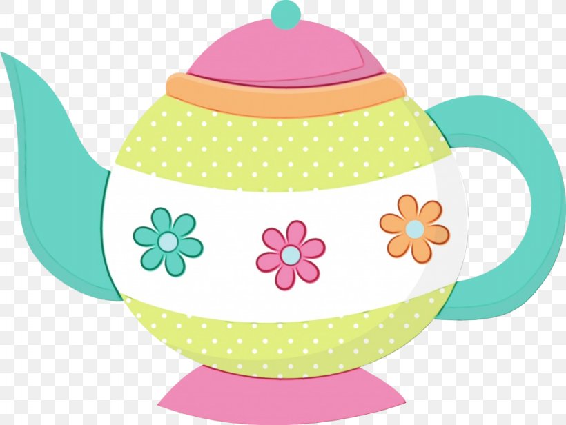 Teapot Pink Kettle Tableware Serveware, PNG, 1024x770px, Watercolor, Drinkware, Kettle, Paint, Pink Download Free