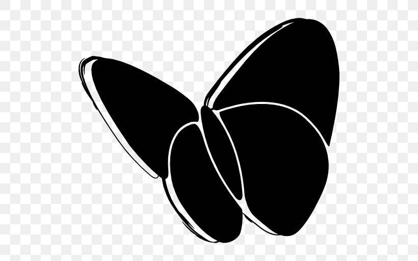 Butterfly MSN Logo, PNG, 512x512px, Butterfly, Black And White, Hotmail, Information, Insect Download Free