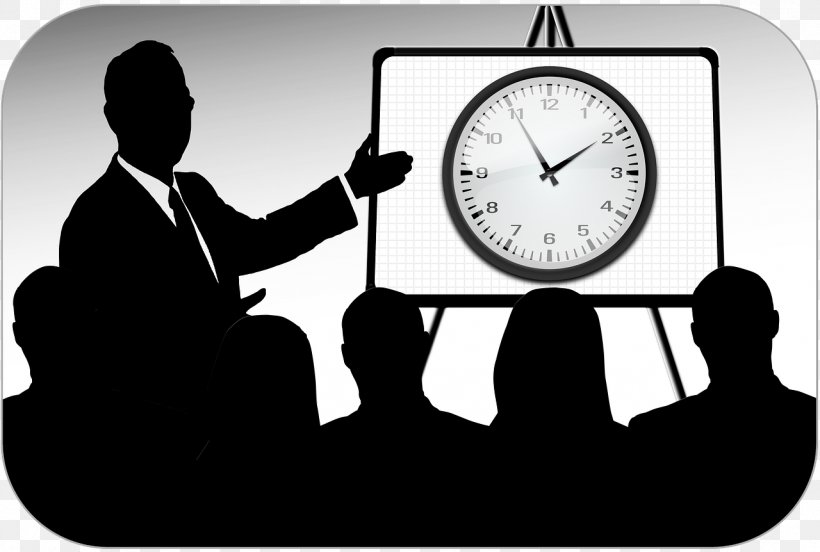 Meeting Marketing Punctuality Leadership Management, PNG, 1280x862px, Meeting, Black And White, Business, Businessperson, Clock Download Free