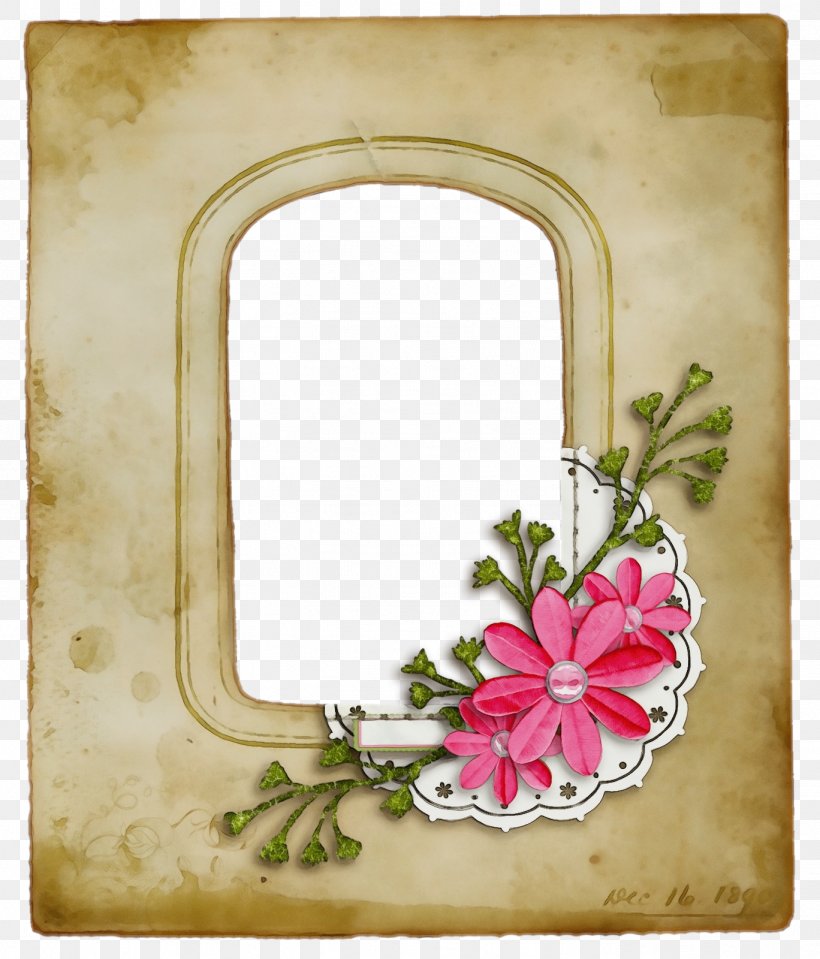 Picture Frame, PNG, 1368x1600px, Watercolor, Floral Design, Flower, Geranium, Morning Glory Download Free