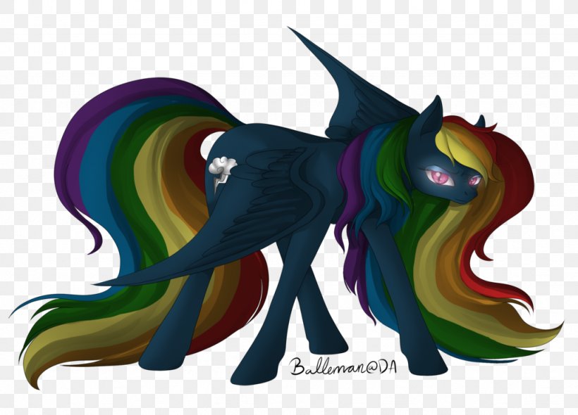 Rainbow Dash Pony Princess Luna Applejack Nightmare, PNG, 1024x737px, Rainbow Dash, Animal Figure, Applejack, Art, Cutie Mark Crusaders Download Free