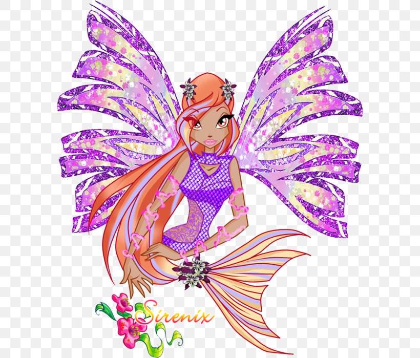 Tecna Sirenix Winx Club: Believix In You Rainbow S.r.l. Art, PNG, 600x699px, Watercolor, Cartoon, Flower, Frame, Heart Download Free