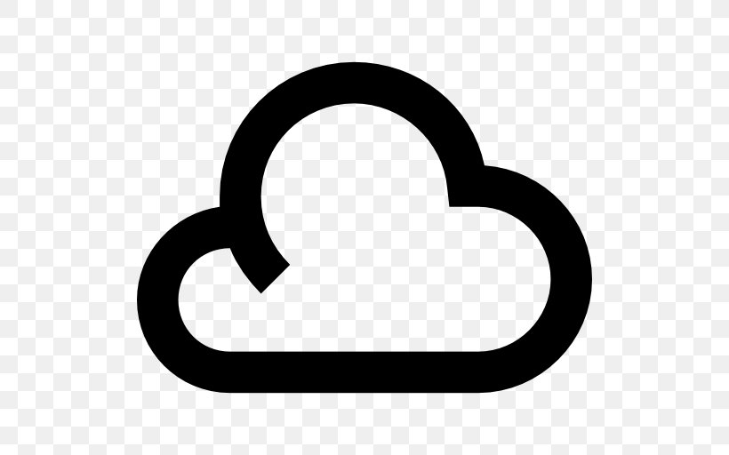 Cloud Computing, PNG, 512x512px, Cloud Computing, Area, Atmosphere, Black And White, Cloud Download Free