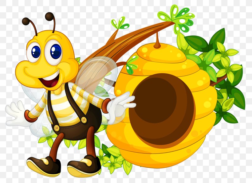 Honey Bee Beehive Clip Art, PNG, 800x596px, Bee, Apinae, Art, Beehive, Bumblebee Download Free