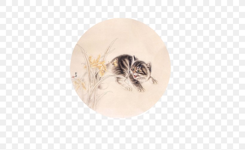 Persian Cat Kitten Drawing Chinese Painting, PNG, 502x502px, Persian Cat, Art, Beige, Breed, Calico Cat Download Free