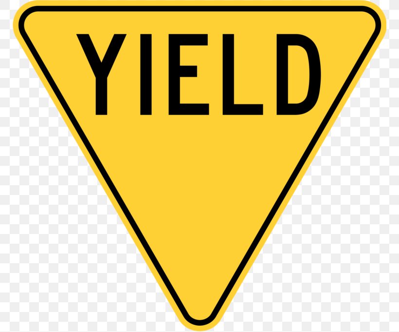 Yield Sign Manual On Uniform Traffic Control Devices Traffic Sign Stop Sign Driving, PNG, 768x681px, Yield Sign, Allway Stop, Area, Brand, Driving Download Free