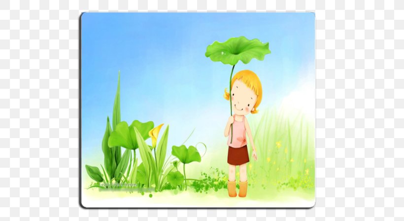Illustration Image Desktop Wallpaper Cartoon Vector Graphics, PNG, 600x448px, Cartoon, Child, Computer Graphics, Cuteness, Field Download Free