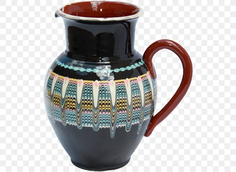 Jug Pitcher Pottery Ceramic Vase, PNG, 600x600px, Jug, Artifact, Baby Blue, Black, Blue Download Free