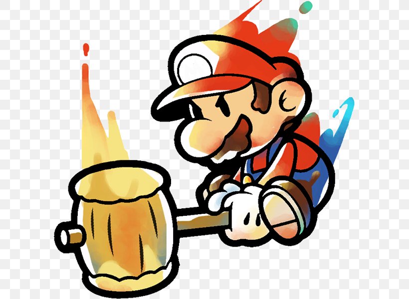 Paper Mario: The Thousand-Year Door Paper Mario: Color Splash Super Smash Bros. Ultimate, PNG, 603x600px, Paper Mario, Artwork, Food, Game, Mario Download Free