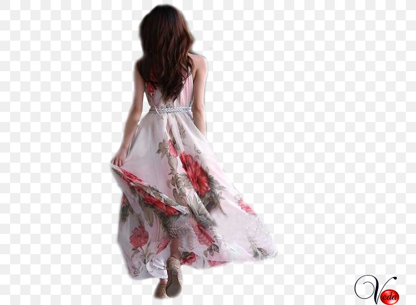 Party Dress Chiffon Clothing Flower, PNG, 800x600px, Watercolor, Cartoon, Flower, Frame, Heart Download Free