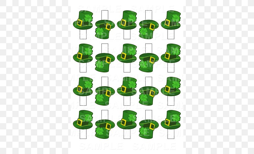 Saint Patrick's Day Ireland Cupcake Leprechaun, PNG, 500x500px, Ireland, Cake, Cupcake, Green, Hat Download Free