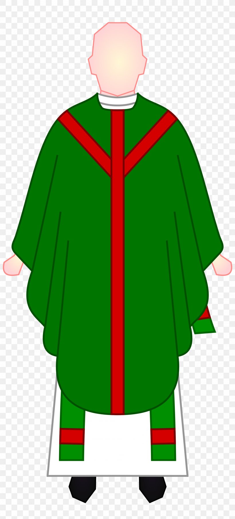 Robe Vestment Priest Chasuble Clip Art, PNG, 2000x4417px, Robe, Academic Dress, Anglican Priest, Chasuble, Clerical Clothing Download Free