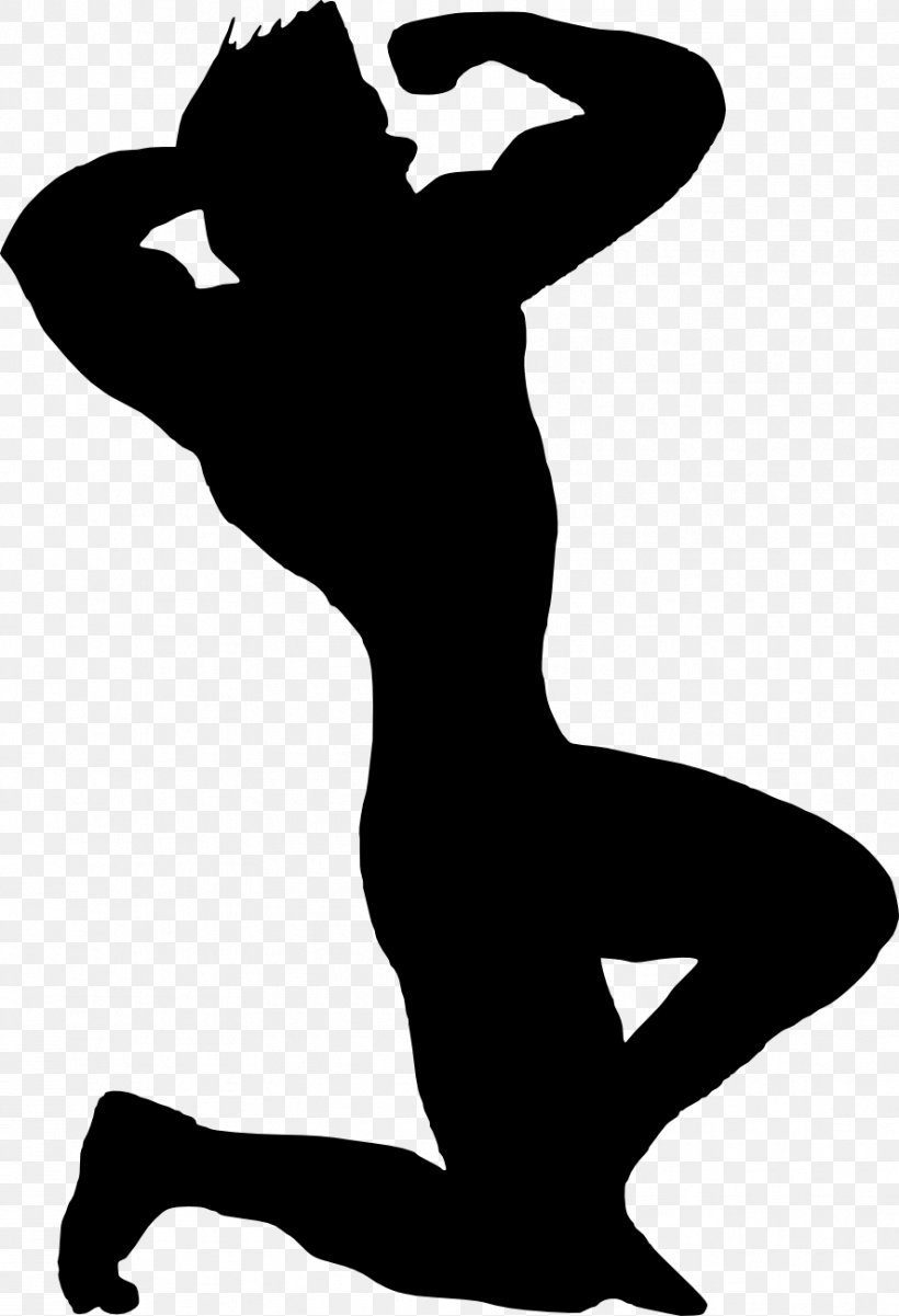 Silhouette Muscle Physical Fitness Clip Art, PNG, 887x1300px, Silhouette, Arm, Art, Artwork, Black Download Free
