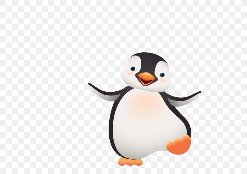 The Penguin In The Snow Cartoon Clip Art, PNG, 564x579px, Penguin, Beak, Bird, Cartoon, Drawing Download Free