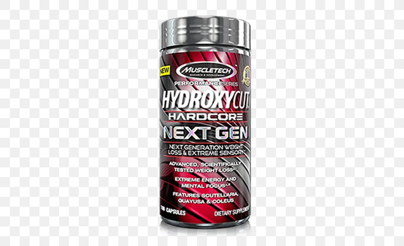 Dietary Supplement Hydroxycut MuscleTech Capsule Weight Loss, PNG, 500x500px, Watercolor, Cartoon, Flower, Frame, Heart Download Free