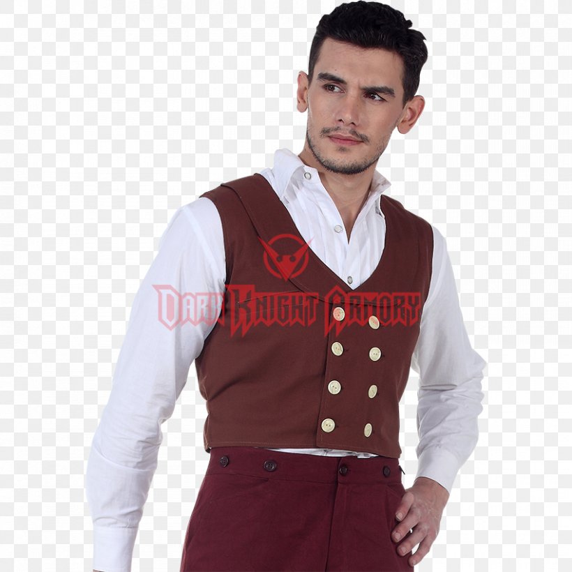 Gilets T-shirt Clothing Pants Neo-Victorian, PNG, 850x850px, Gilets, Abdomen, Breeches, Clothing, Costume Download Free