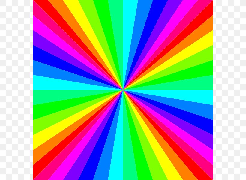 Rainbow Color Square Clip Art, PNG, 600x600px, Rainbow, Color, Color Gradient, Hexagon, Light Download Free