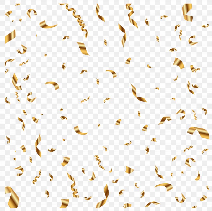 Birthday Gold Balloon Confetti Clip Art, PNG, 8000x7952px, Birthday, Balloon, Beak, Commodity, Confetti Download Free