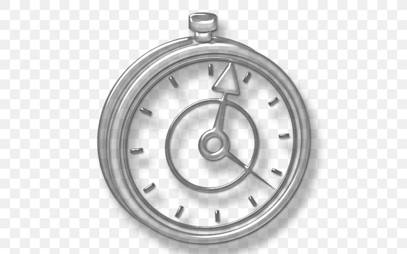 Clock Stopwatch Desktop Wallpaper Clip Art, PNG, 512x512px, Clock, Animation, Black And White, Chronometer Watch, Desktop Environment Download Free