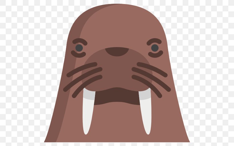 Walrus, PNG, 512x512px, Face, Ear, Facial Expression, Facial Hair, Finger Download Free