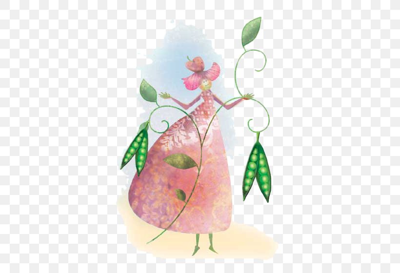 The Princess And The Pea Illustration, PNG, 560x560px, Princess And The Pea, Comics, Fairy Tale, Floral Design, Flower Download Free