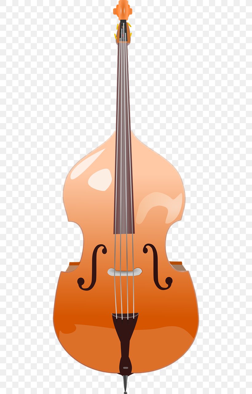 Double Bass Bass Guitar String Instruments, PNG, 640x1280px, Watercolor, Cartoon, Flower, Frame, Heart Download Free