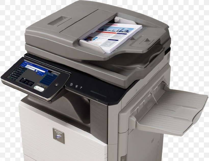 Multi-function Printer Photocopier Touchscreen Image Scanner, PNG, 1400x1081px, Multifunction Printer, Color, Computer Network, Digital Data, Document Download Free