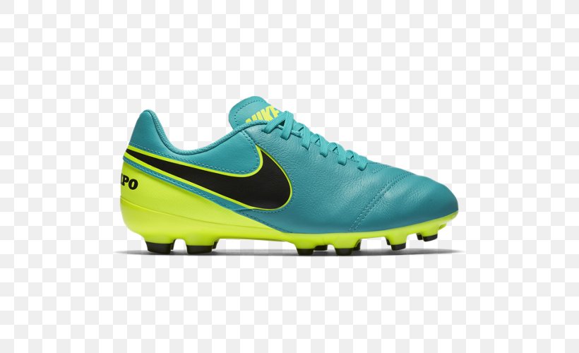 Nike Tiempo Football Boot Shoe Cleat, PNG, 500x500px, Nike Tiempo, Air Jordan, Aqua, Athletic Shoe, Boot Download Free