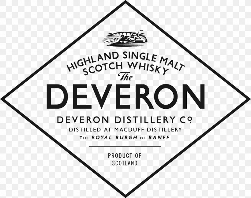 River Deveron Macduff Distillery Logo Brand Whiskey, PNG, 1000x787px, Logo, Area, Black And White, Brand, Brennerei Download Free
