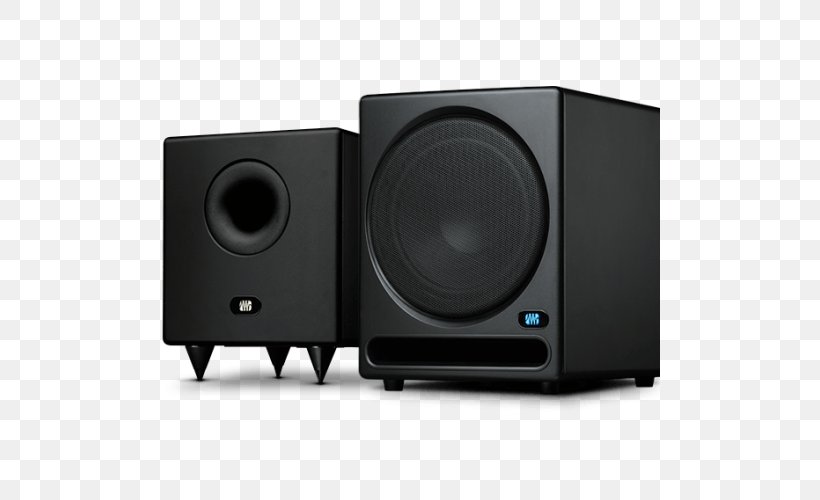 Subwoofer Studio Monitor Loudspeaker Presonus Audio Electronics PreSonus Temblor T10, PNG, 500x500px, Subwoofer, Audio, Audio Equipment, Audio Receiver, Bass Download Free