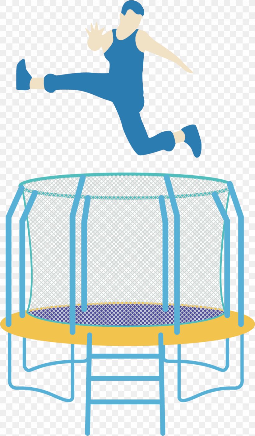 Trampoline Euclidean Vector Clip Art, PNG, 829x1421px, Trampoline, Area, Furniture, Jumping, Net Download Free