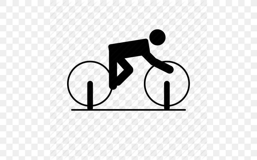 Indoor Cycling Symbol, PNG, 512x512px, Ico, Area, Black And White, Brand, Diagram Download Free