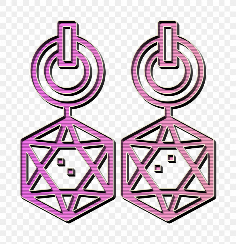 Earrings Icon Craft Icon, PNG, 1126x1164px, Earrings Icon, Craft Icon, Line, Magenta, Pink Download Free