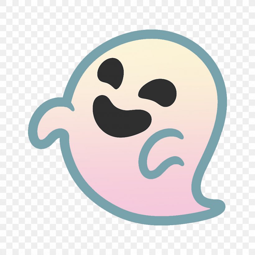 Ghost Emoji YouTube Sticker Emoticon, PNG, 1000x1000px, Ghost, Android, Android Kitkat, Emoji, Emojipedia Download Free