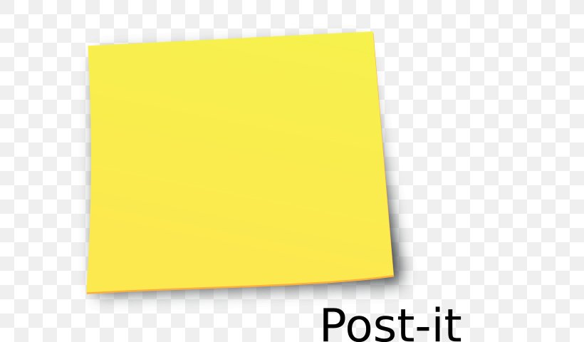 Post-it Note Paper Clip Art, PNG, 600x480px, Postit Note, Area, Blog, Brand, Drawing Download Free
