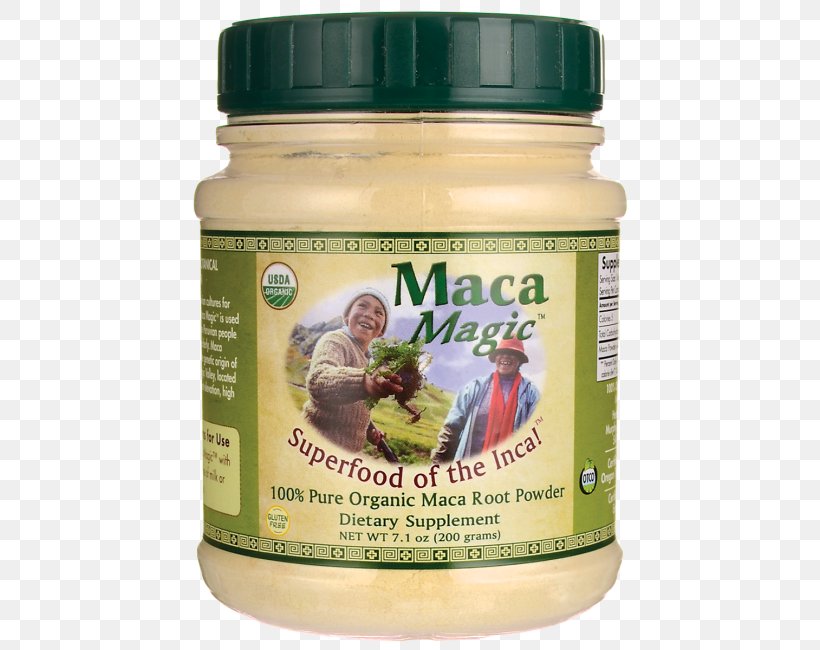 Dietary Supplement Organic Food Maca Superfood Swanson Health Products, PNG, 650x650px, Dietary Supplement, Extract, Flavor, Food, Glutenfree Diet Download Free