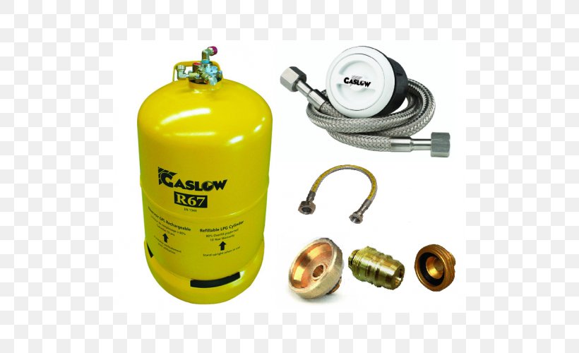 Gas Cylinder Liquefied Petroleum Gas Propane Bottle, PNG, 500x500px, Gas Cylinder, Bottle, Calor Gas, Caravan, Cylinder Download Free