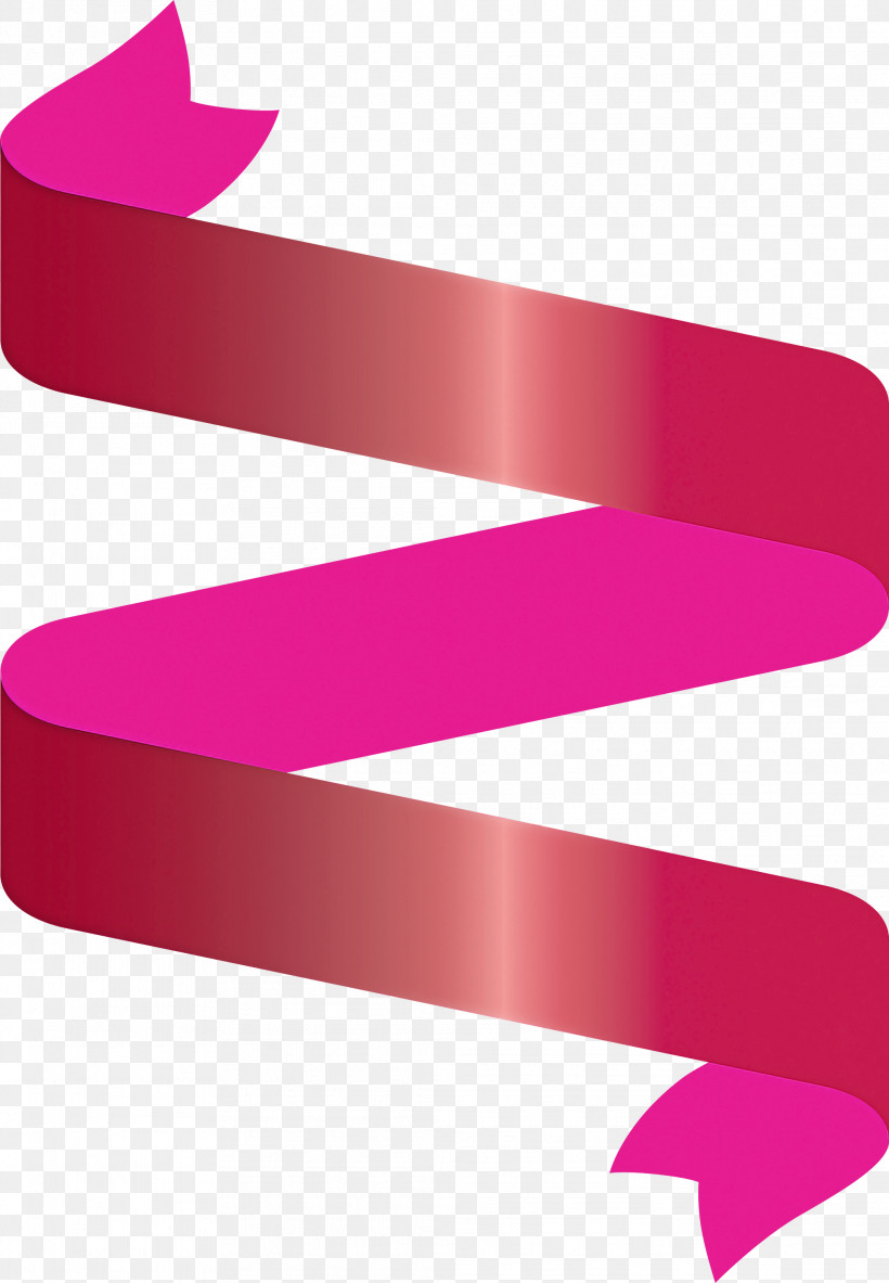Ribbon Multiple Ribbon, PNG, 2078x3000px, Ribbon, Line, Logo, Magenta, Material Property Download Free