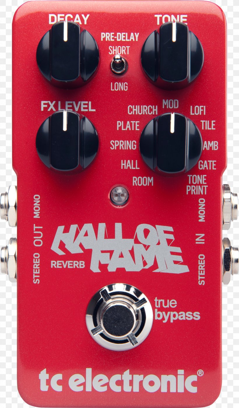 TC Electronic Hall Of Fame Reverb Effects Processors & Pedals TC Electronic Hall Of Fame Mini Reverb Reverberation, PNG, 1644x2799px, Tc Electronic Hall Of Fame Reverb, Acoustic Guitar, Audio, Audio Equipment, Effects Processors Pedals Download Free