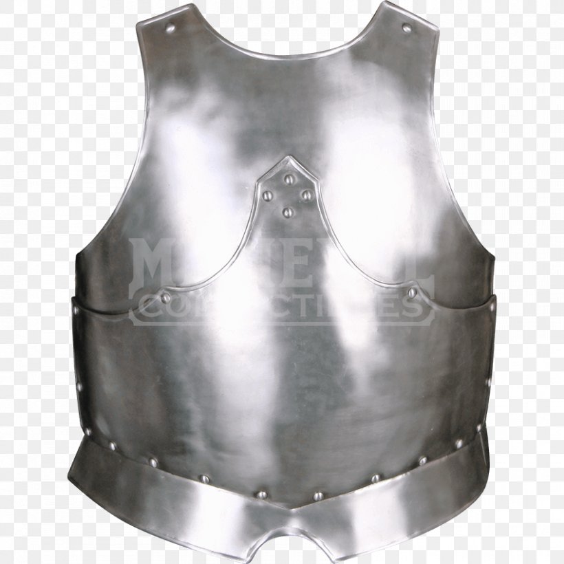 Breastplate Cuirass Plate Armour Pauldron, PNG, 850x850px, Breastplate, Armour, Components Of Medieval Armour, Cuirass, Historical Reenactment Download Free
